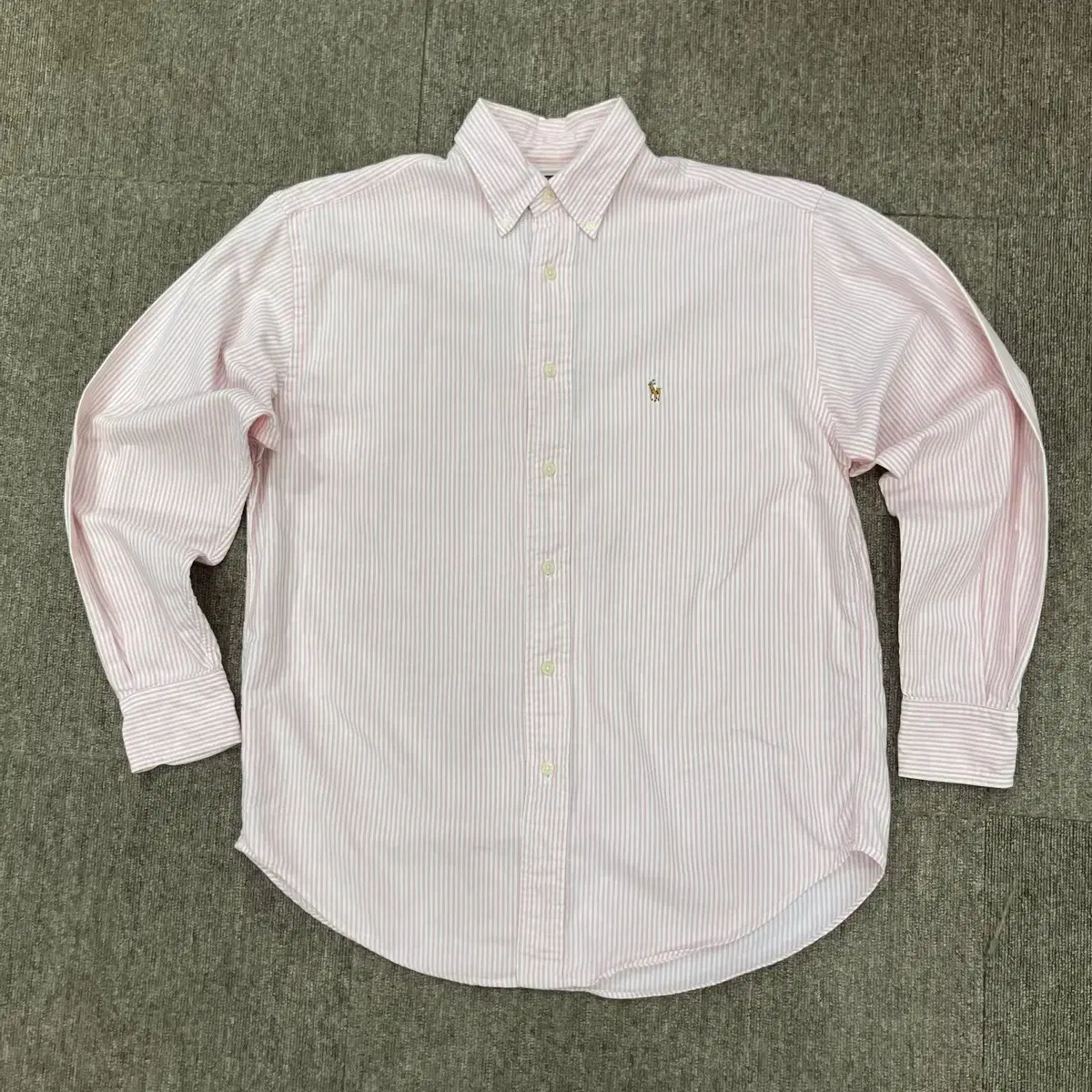 (size8) POLO 폴로 랄프로렌 스트라이프 셔츠 슬림핏